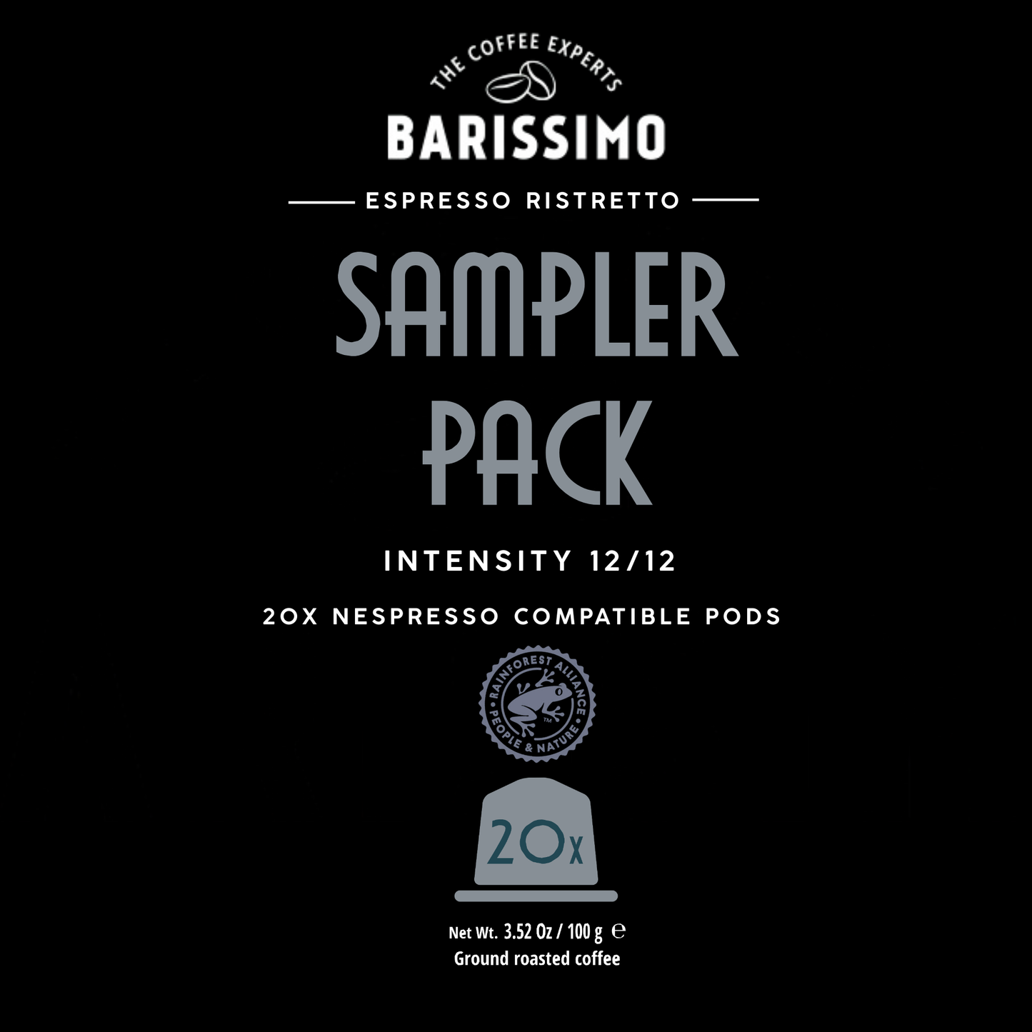 Barissimo Espresso Ristretto - 20 Pods