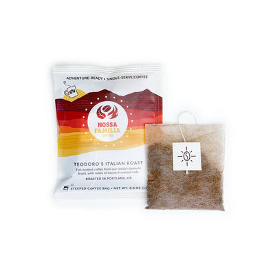 Teodoro's Italian Roast - Steeped Single Serve - 10 bags
