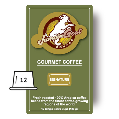 Signature Coffee - Medium- Dark Roast - 100% Arabica - 12 Pods