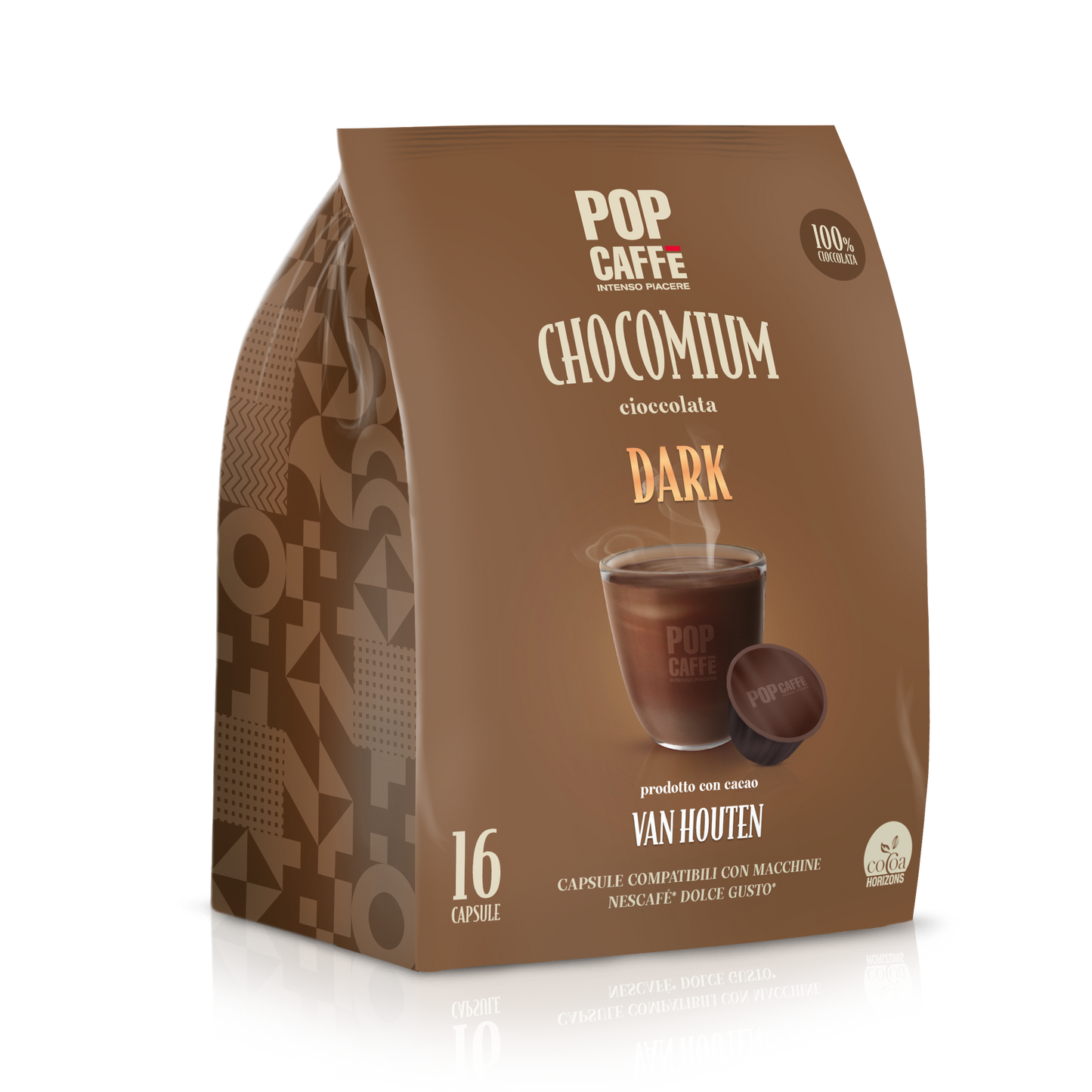 Chocomium By Van Houten DARK - 16 Pods