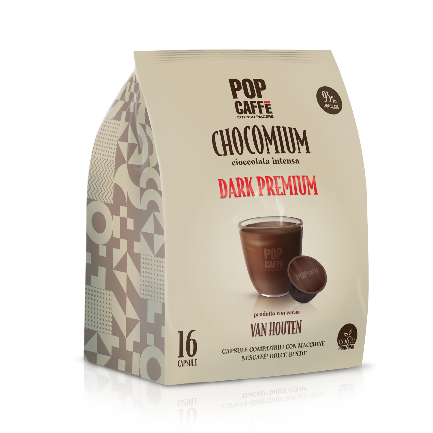 Chocomium By Van Houten DARK PREMIUM - 16 Pods