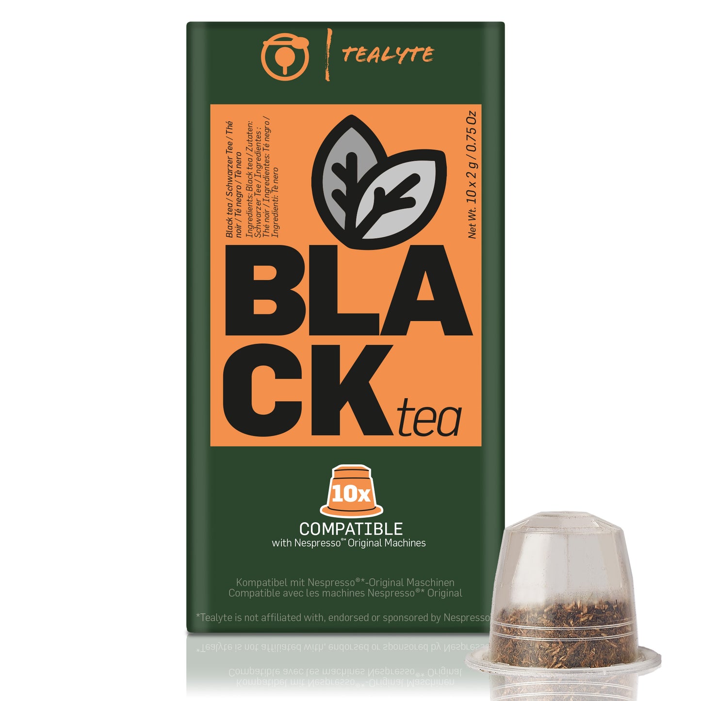 BLACK tea - 10 Pods