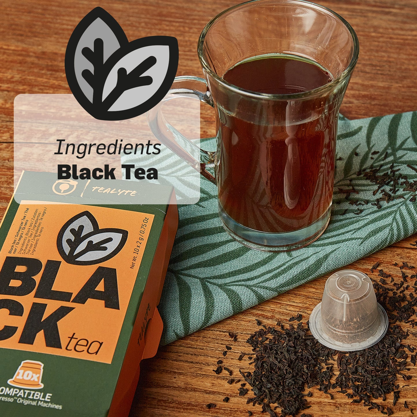 BLACK tea - 10 Pods