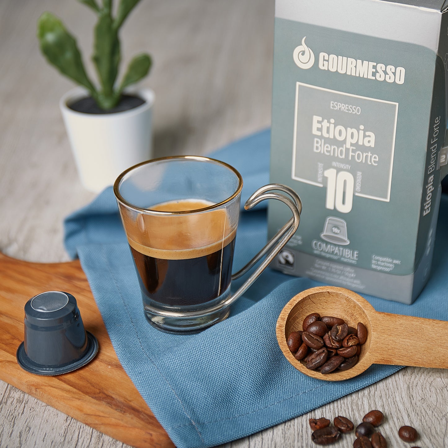 Etiopia Blend Forte (Fairtrade) - 10 Pods