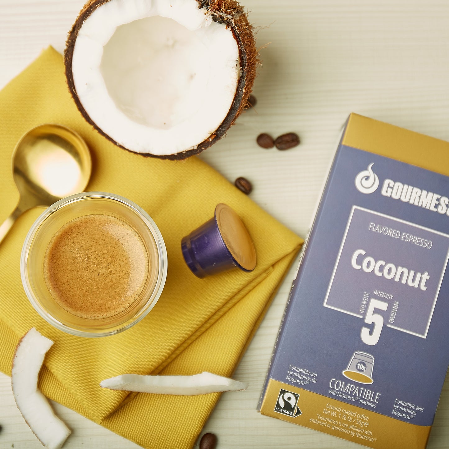 Coconut Espresso (Fairtrade) - 10 Pods