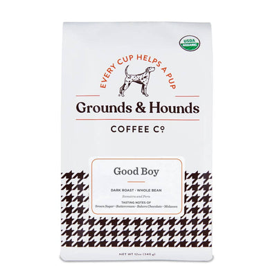 Good Boy Dark Roast Coffee - Whole Bean - 12 oz