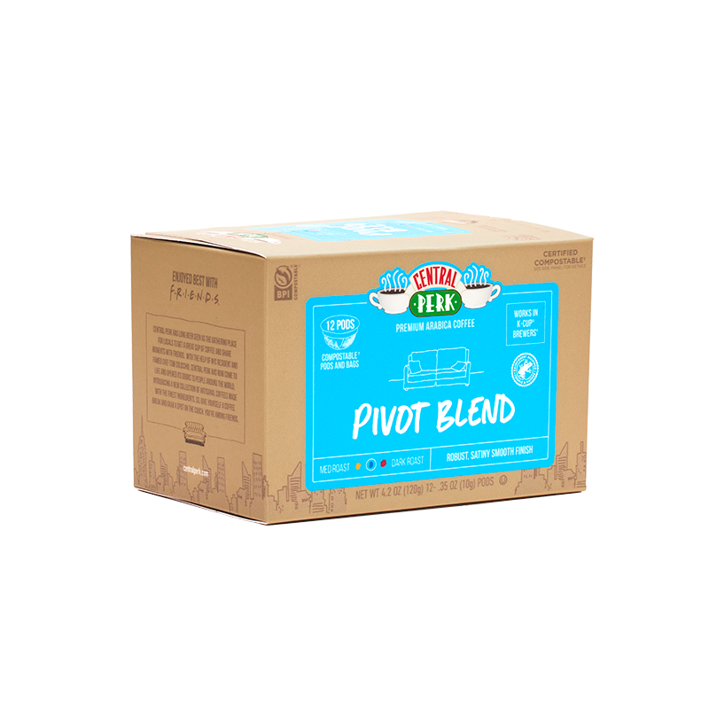 Central Perk k-cups blend compostable