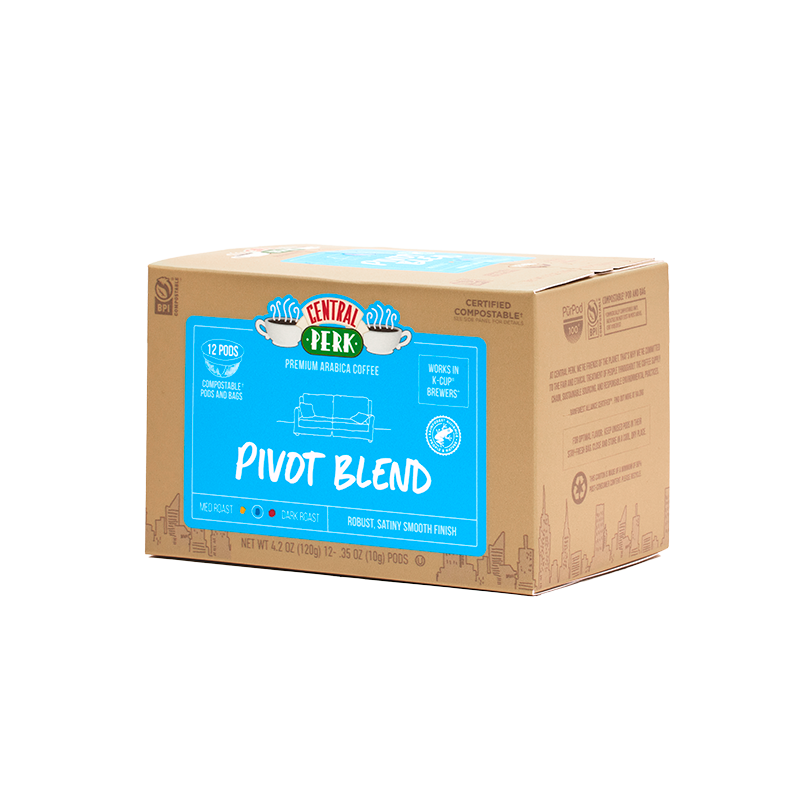 Central perk pivot blend keurig coffee pods 12ct organic