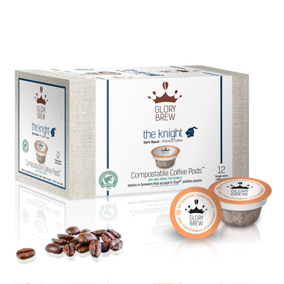 Glorybrew Compostable Keurig KCups - 12ct - The Knight