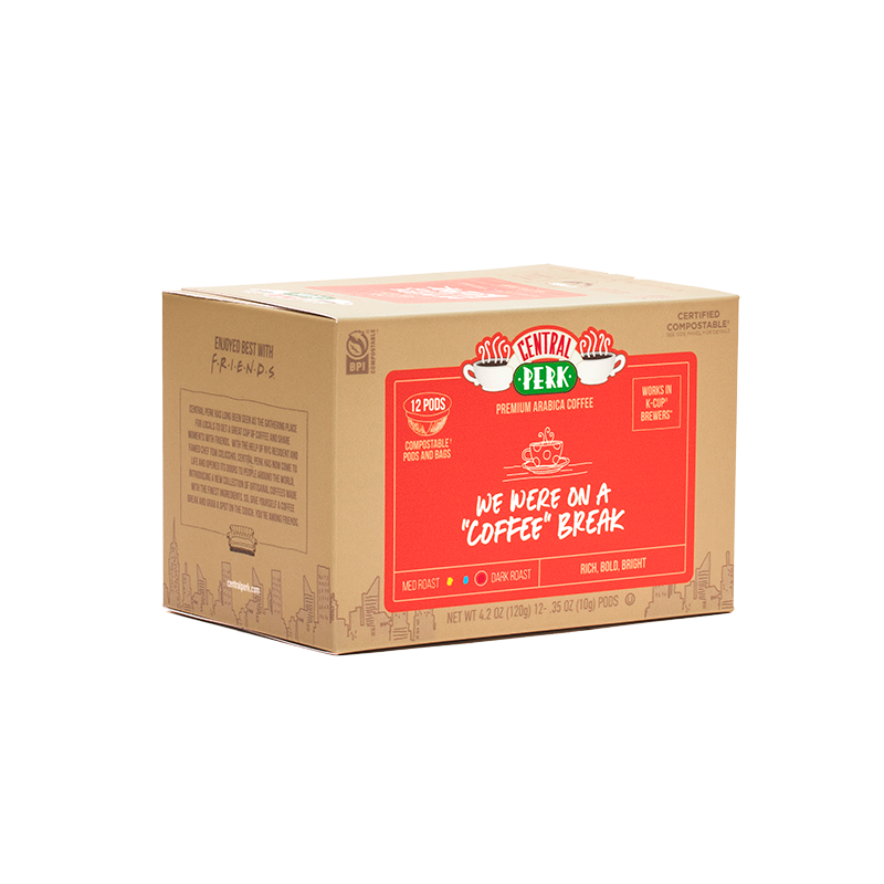 Keurig pods 12ct Dark Roast Central perk k-cups