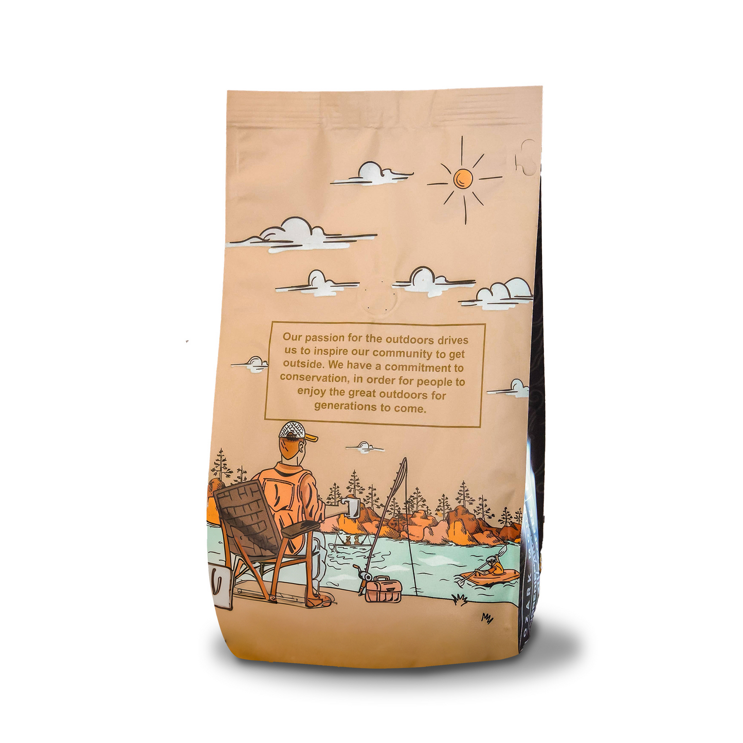 Ozark Mountain Whole Bean Chocolate Caramel Truffle 8oz