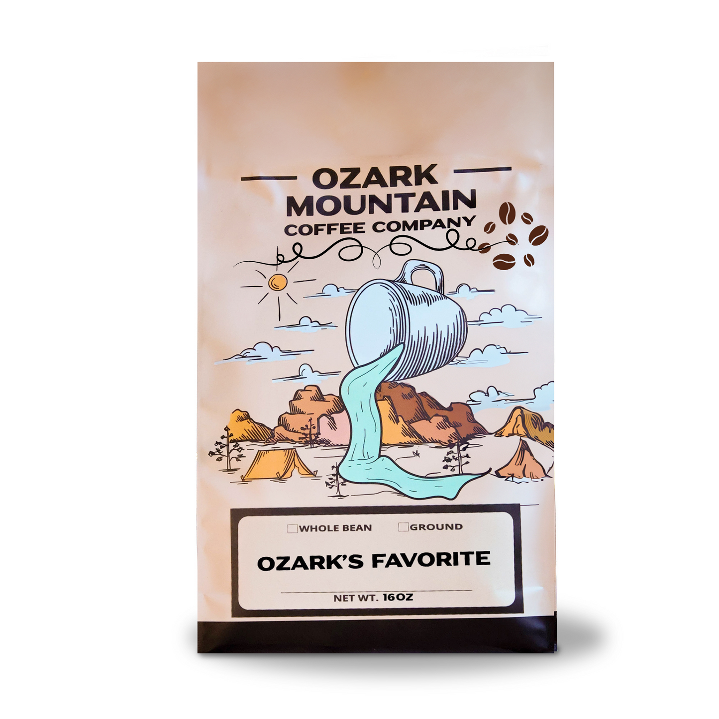 Ozarks Favorite Whole Bean 16 oz Main Image