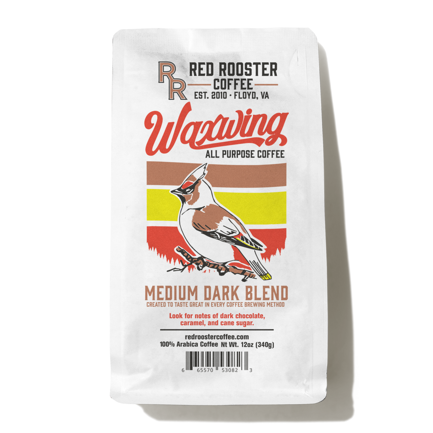 Red Rooster Coffee Whole Bean Waxwing