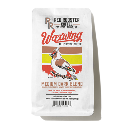 Red Rooster Coffee Whole Bean Waxwing