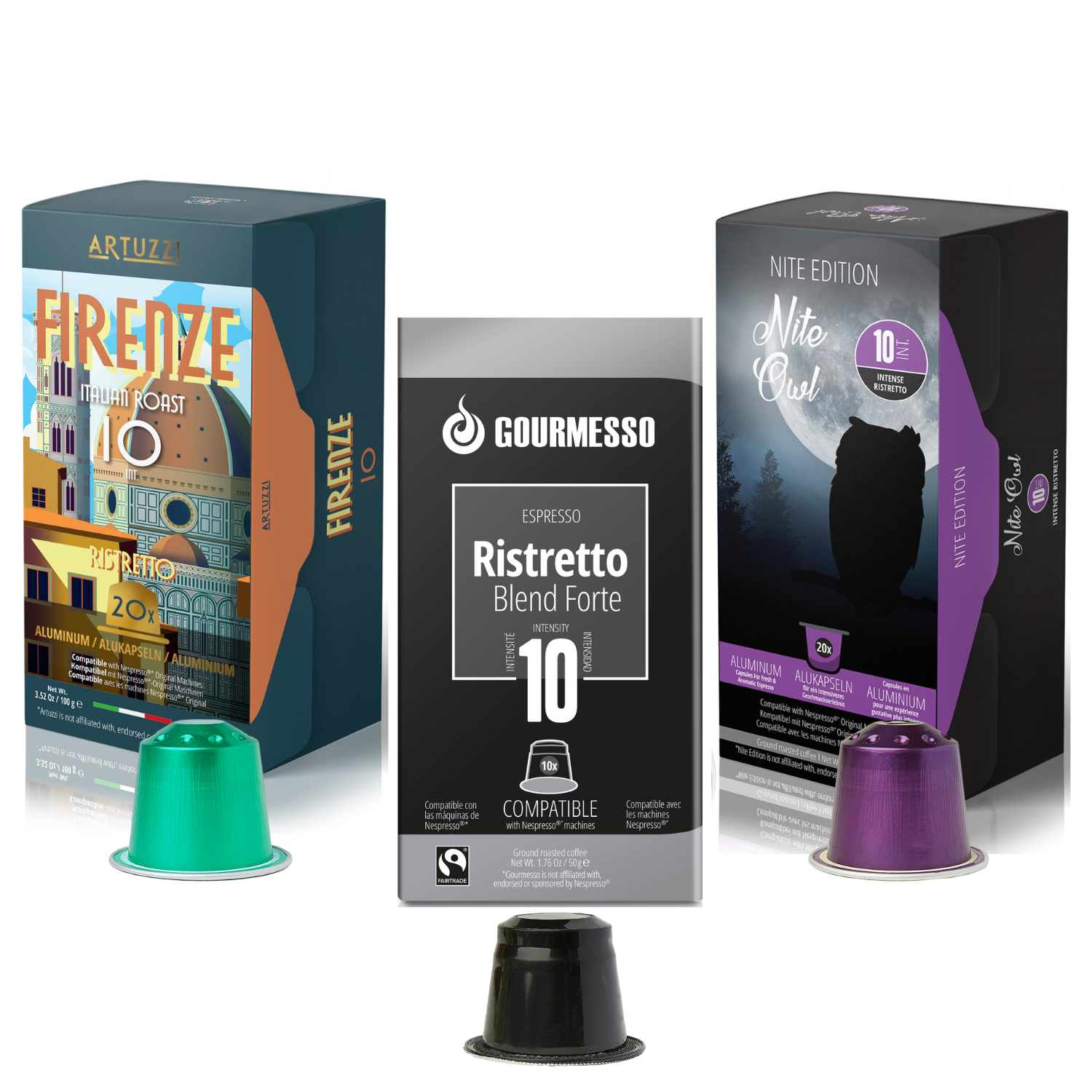 risou no Coffee 3箱セット Ristretto_TrialBundle_50ct_150