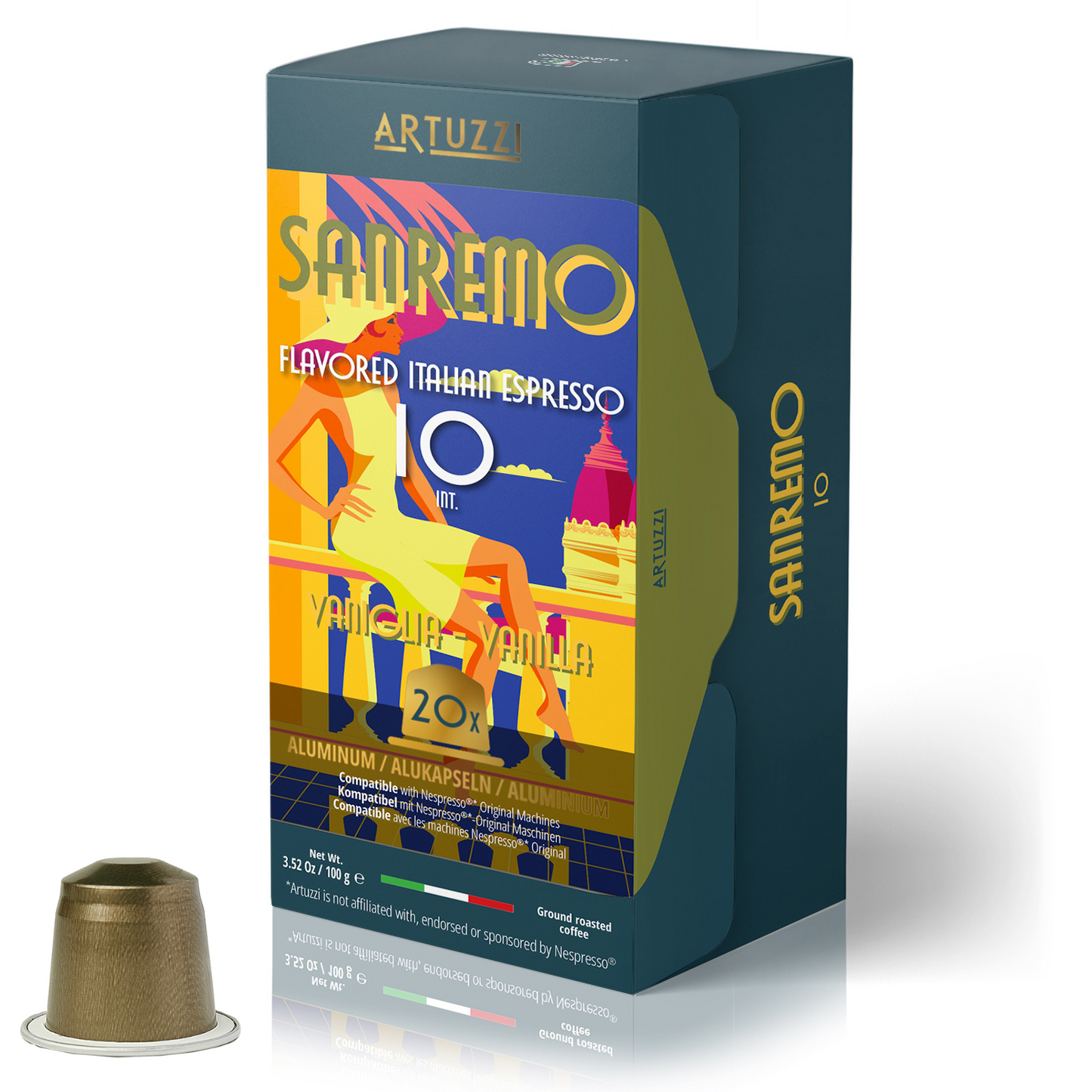 Sanremo - Vanilla Espresso - 20 Pods