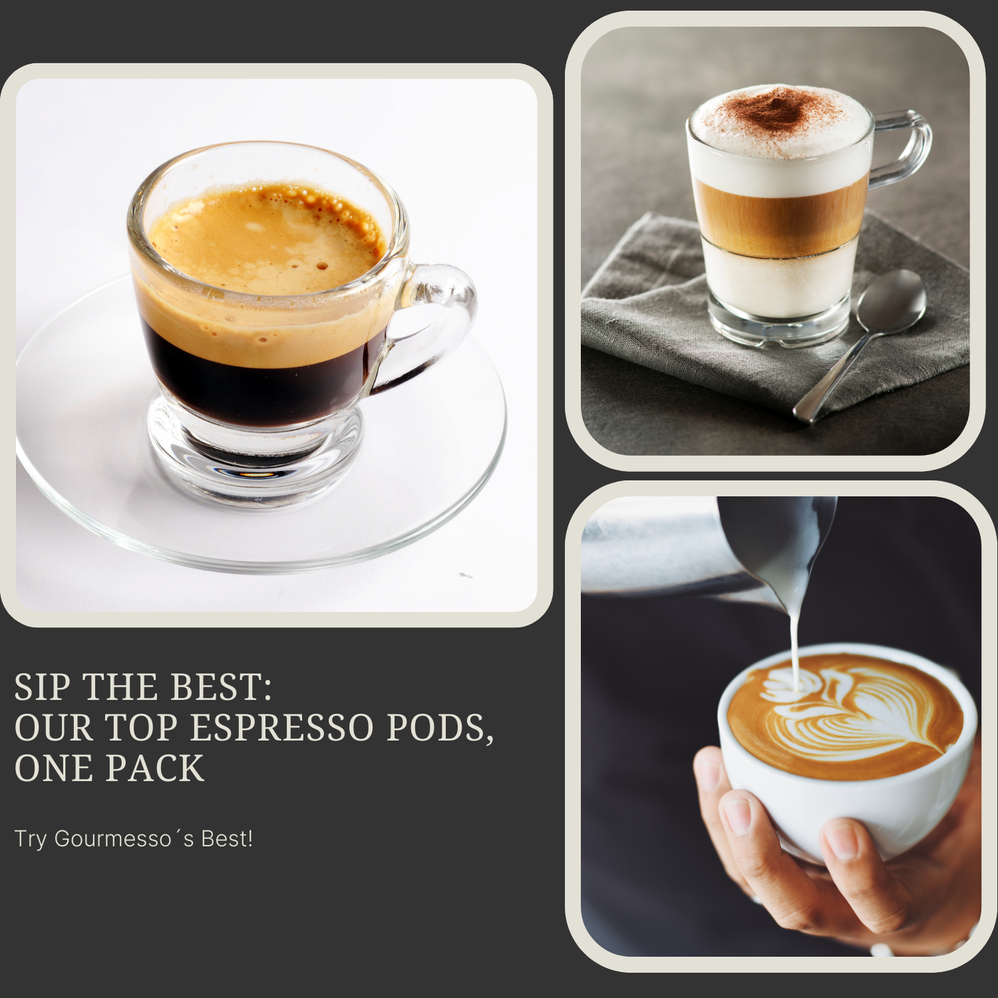 3-Brand Espresso Sampler Pack of 10 Blends - 20 Pods