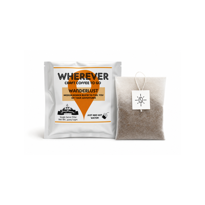 Wherever Wanderlust - Steeped Coffee - 10 Bags