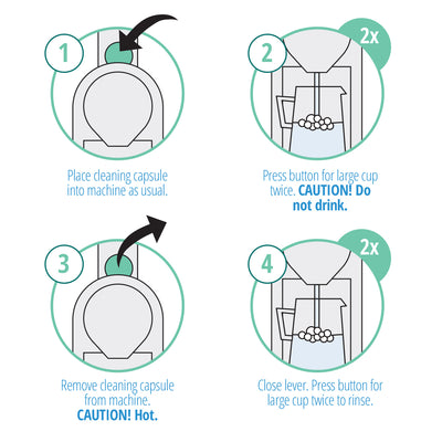 Cleaning Capsules for the Nespresso Original System - 10 ct