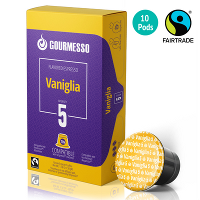 Gourmesso Vanilla - Fairtrade - 10 Pods