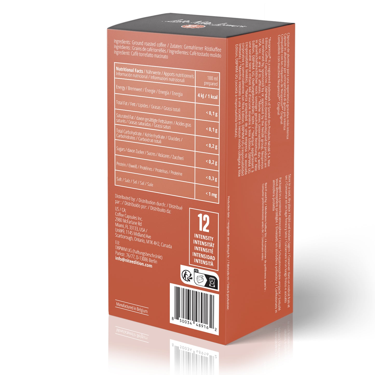 Late Nite Lemur - High Intensity Espresso - 20 Pods