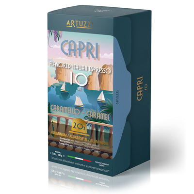 Artuzzi Capri - Caramel  - 20 Aluminum Pods