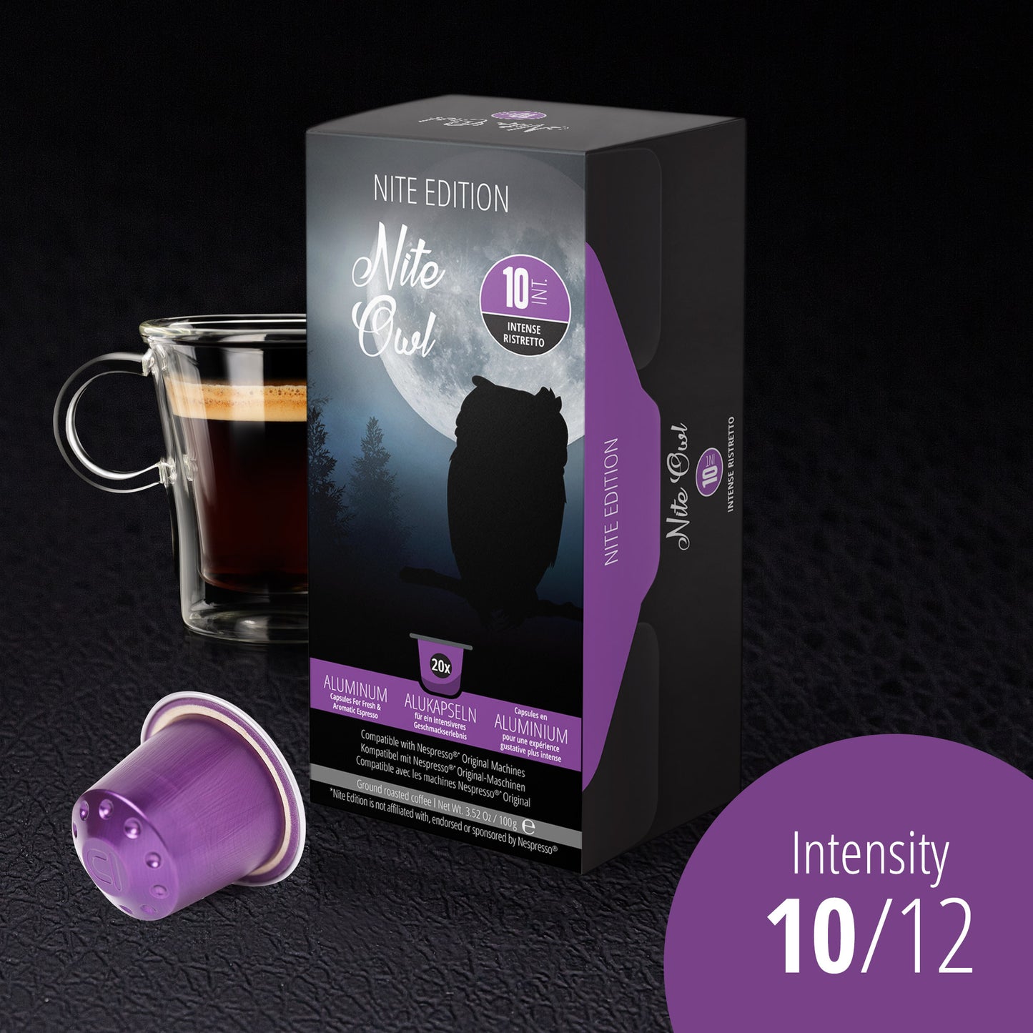 High Intensity Espresso Variety Pack - 3 Blends - 60 Pods