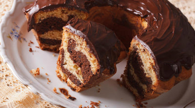 Cafe Latte Marble Cake Recipe
