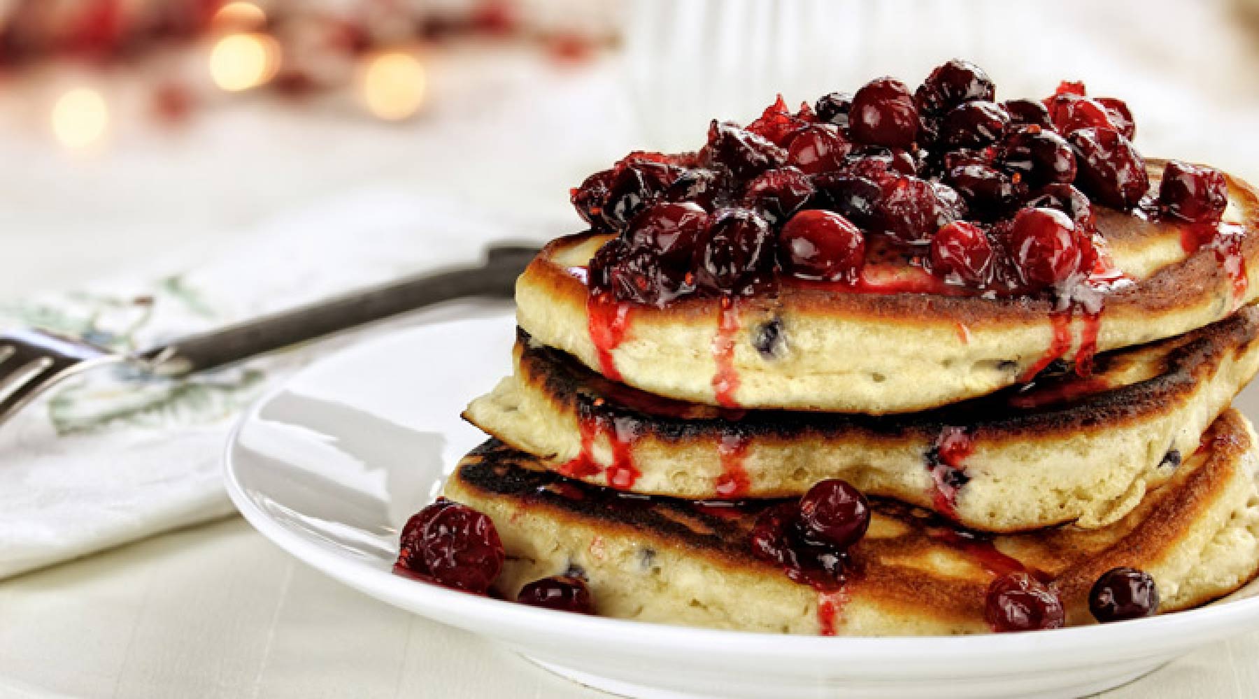 Cranberry Pancake Recipe with Coffee Liqueur - Coffee Pancake