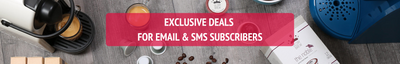 Live Deals for Our Email & SMS Subscribers