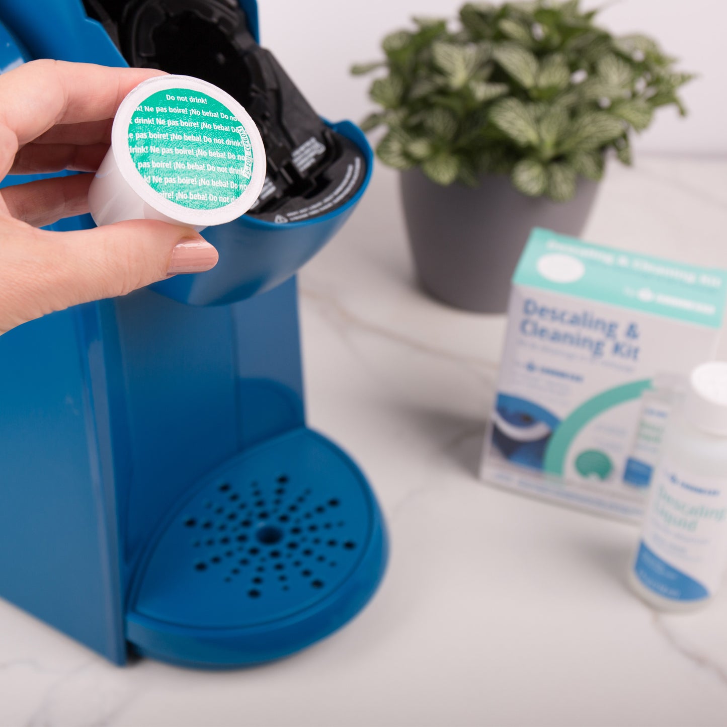 Machine Cleaning Kit for Keurig Machines - Descaling Solution + 1 Cleaning Pod