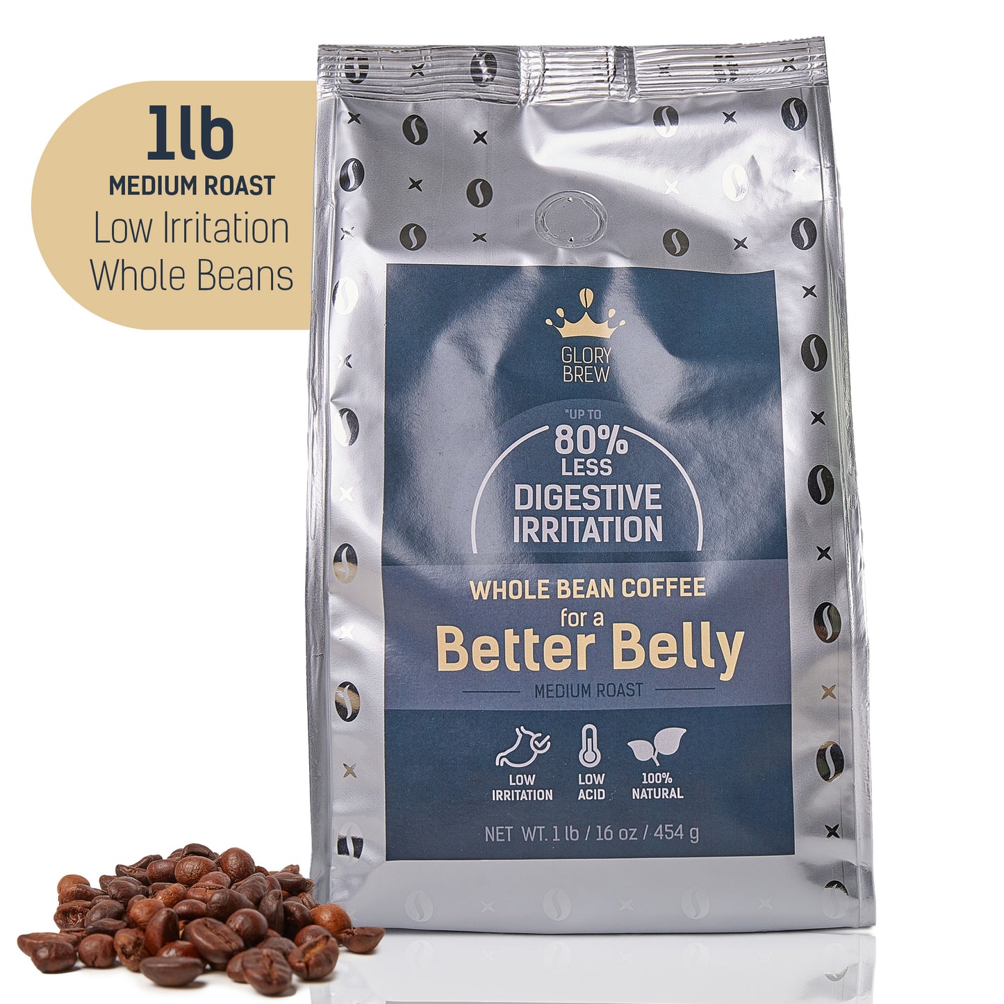 Better Belly Whole Beans Medium Roast - 1 lb