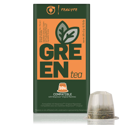 tealyte GREEN tea - 10 Pods