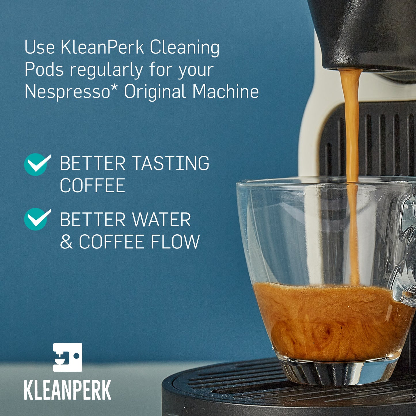 KleanPerk Cleaning Pods I Wholesale Pack I 600 Pods Compatible With Nespresso Original Machines