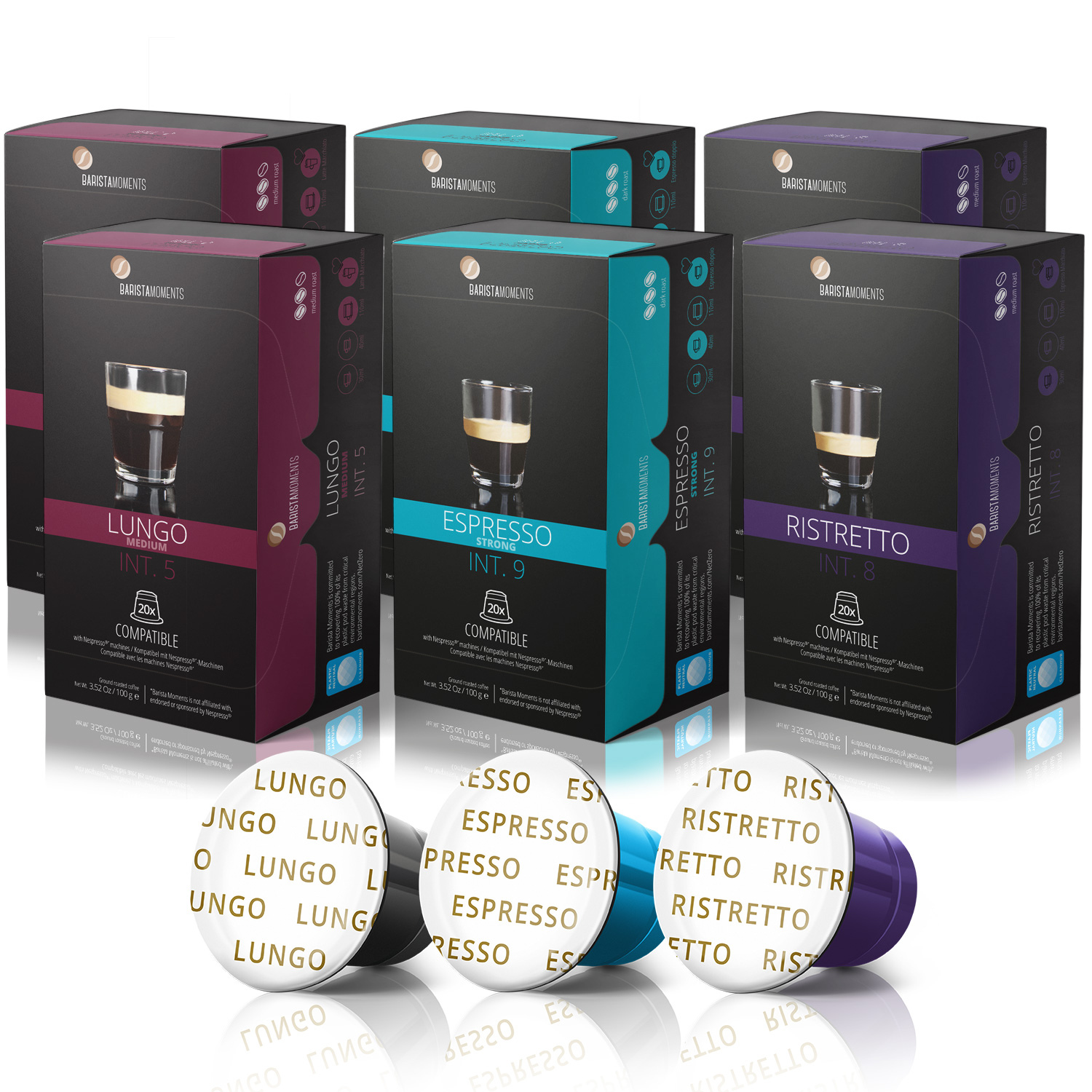 N°7 200 capsules Nespresso®* compatibles