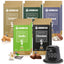 Flavored Espresso Bundle (Fairtrade) - 5 Blends - 100 Pods