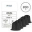 Venezia –  Wholesale Bulk Pack - Lungo Coffee Pods - 200 Count – Italian Roast