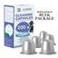 KleanPerk Cleaning Pods I Wholesale Pack I 200 Pods Compatible With Nespresso Original Machines