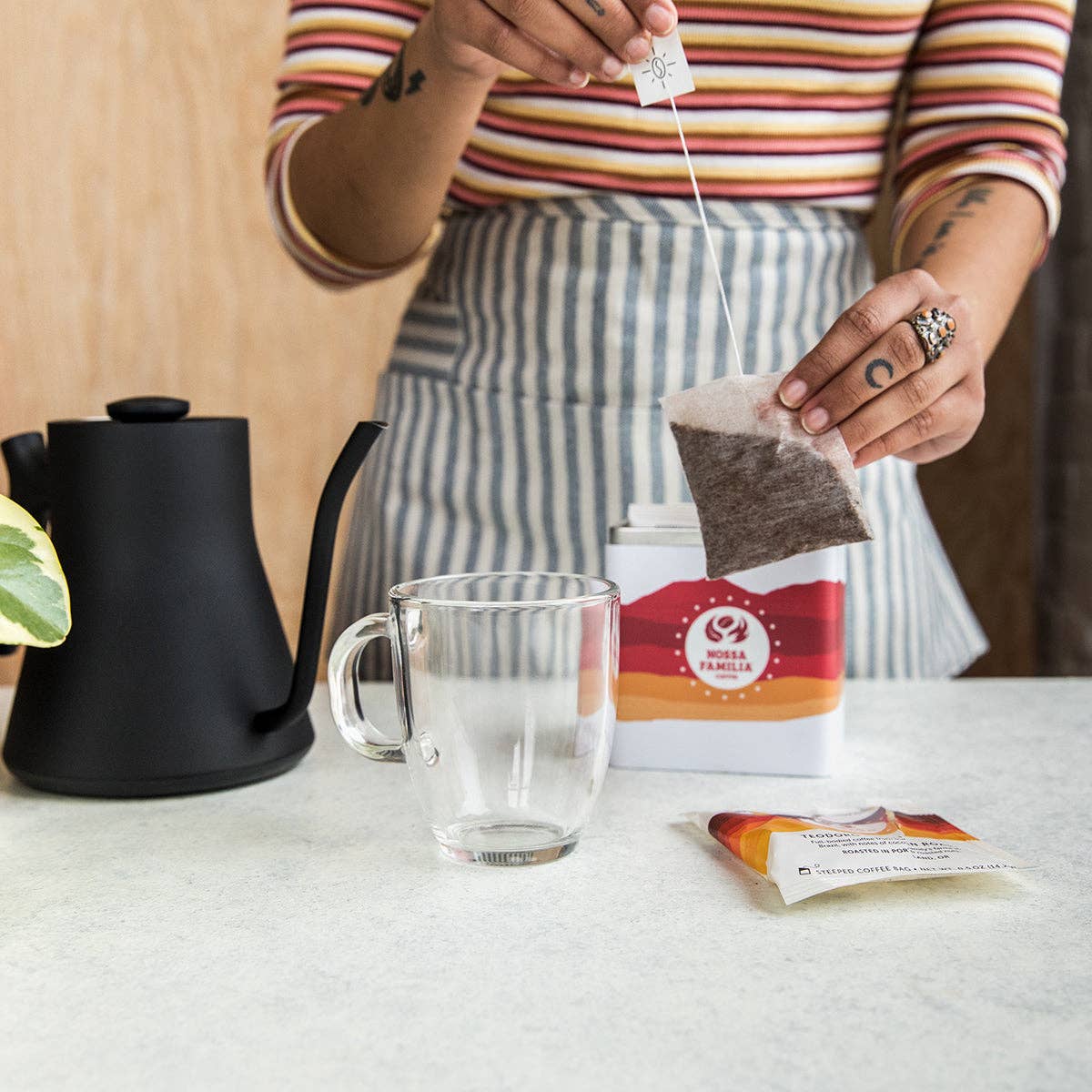 Teodoro's Italian Roast - Steeped Single Serve - 10 bags