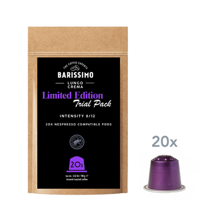 Barissimo Lungo Crema - 20 Pods - Limited Edition Trial Pack