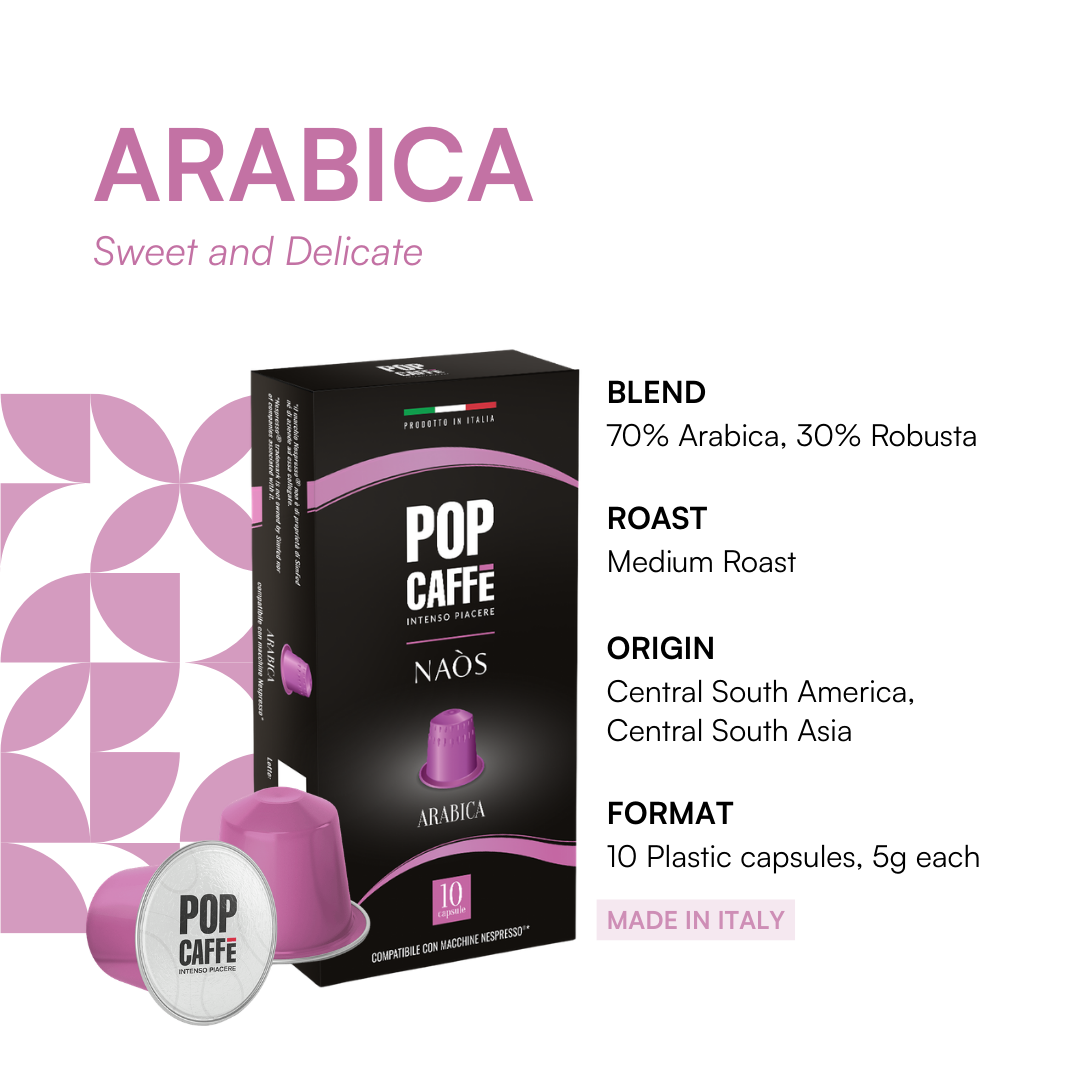 Naos Astucci Arabica - 10 Pods