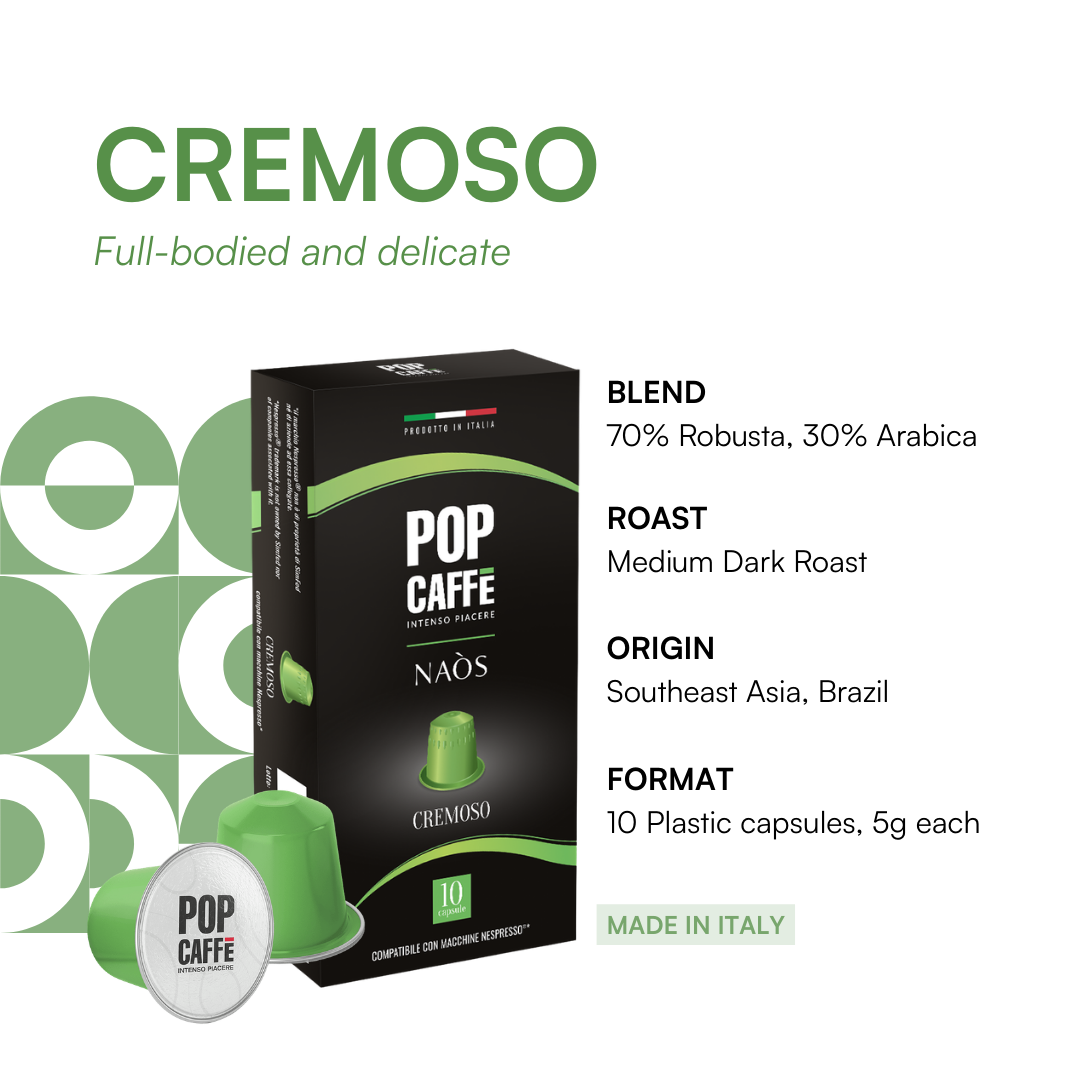 Naos Astucci Cremoso - 10 Pods
