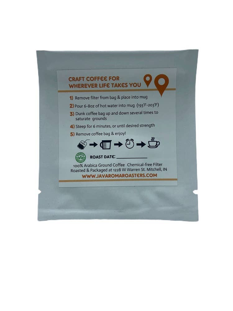 Wherever Daily Grind - Single Serve Coffee - 10 bags