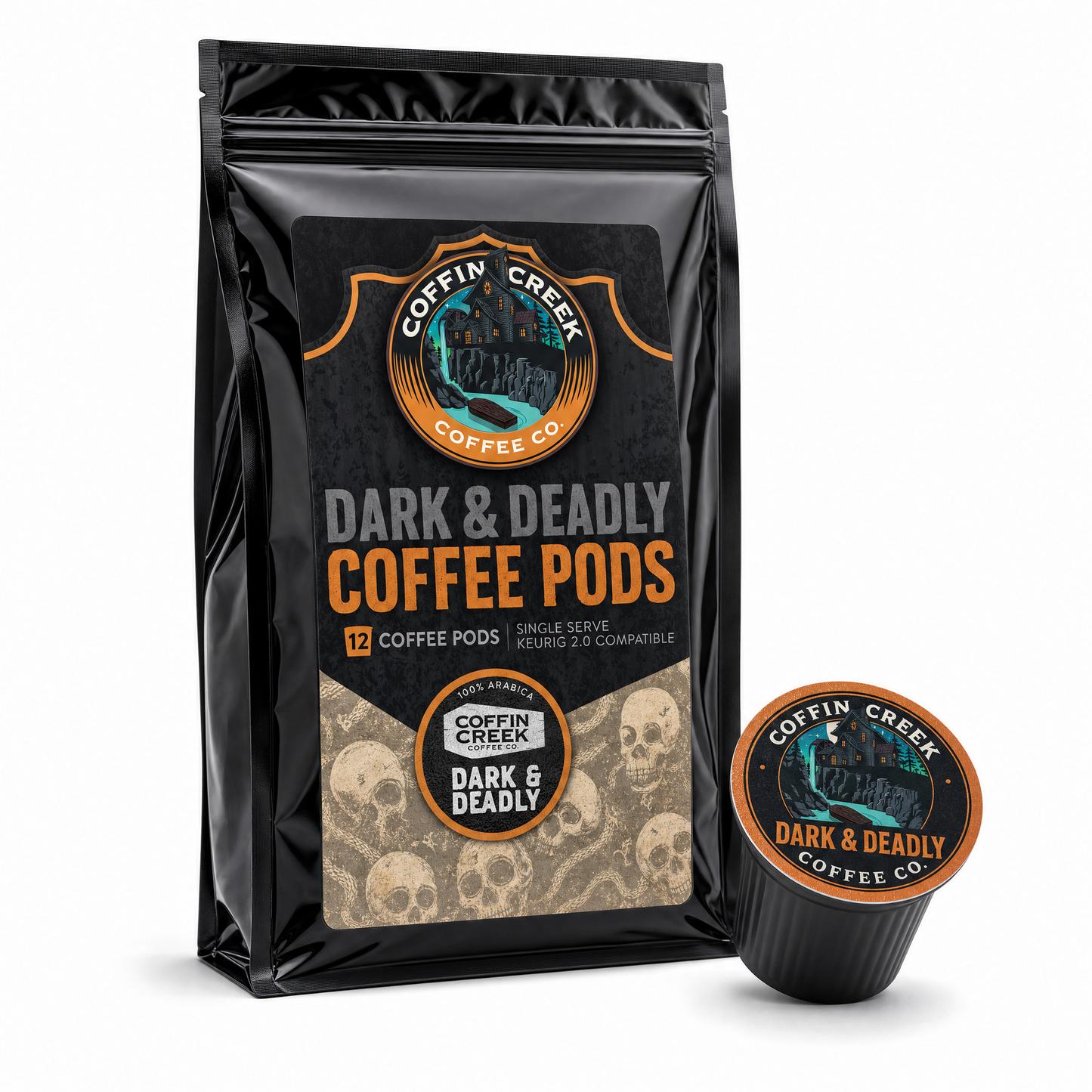 Dark & Deadly - 12 K-Cups