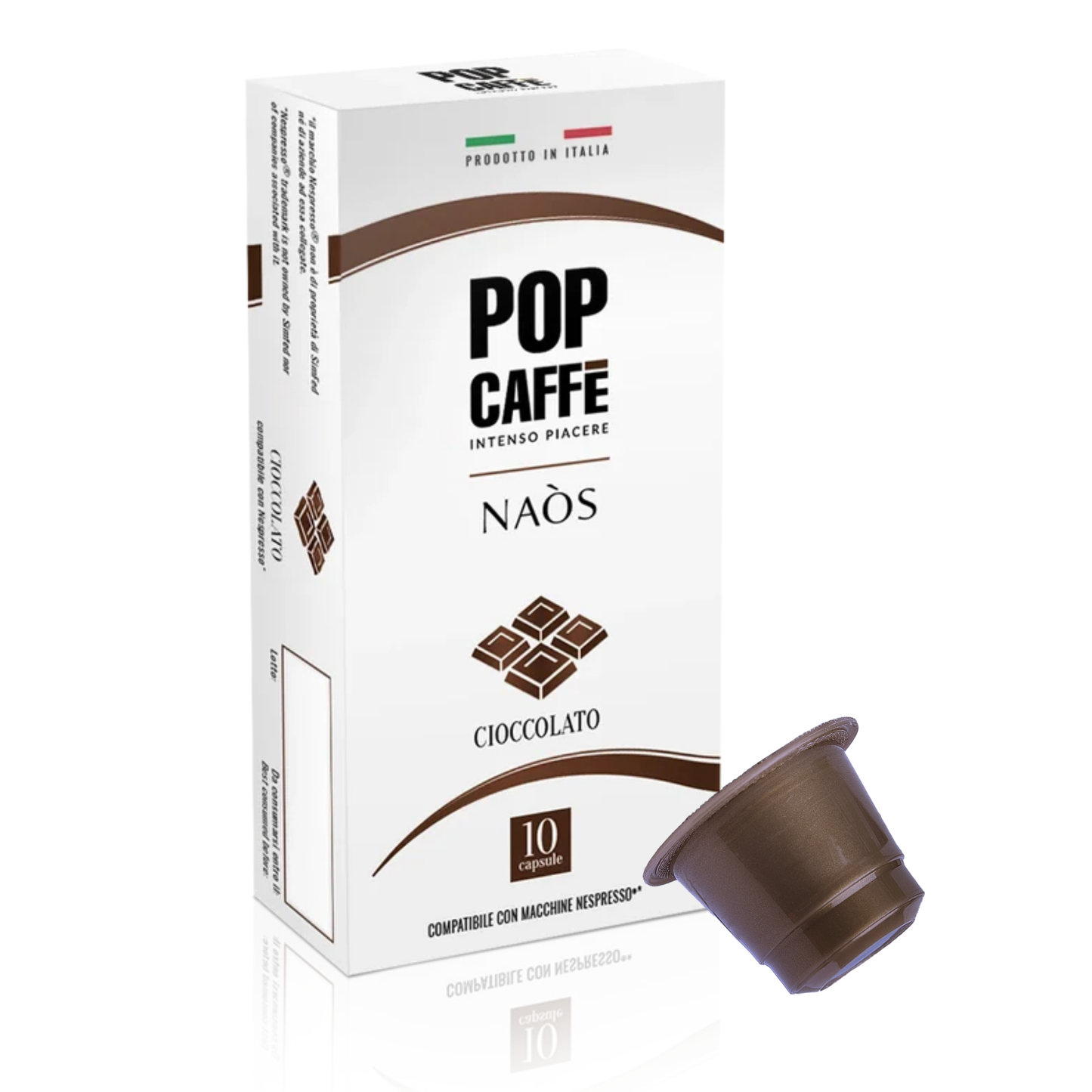 Naos - Cioccolato / Hot Chocolate (Contains Dairy) - 10 Pods