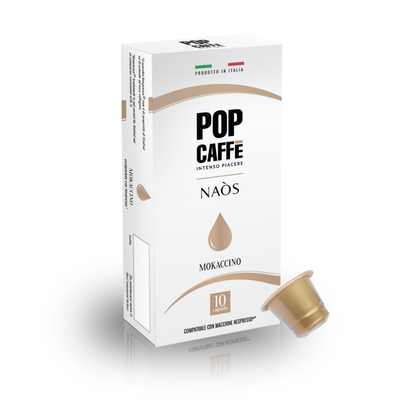 Naos - Mokaccino / Mocha Latte (Contains Dairy) - 10 Pods
