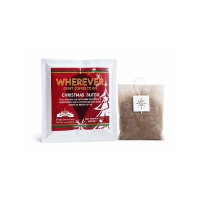 Wherever Christmas Blend - Steeped Coffee - 10 Bags
