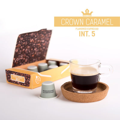 Glorybrew Nespresso Compostable Pods - Crown Caramel 10ct