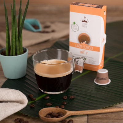 Glorybrew Nespresso Compostable Pods - Lady Lungo 10ct