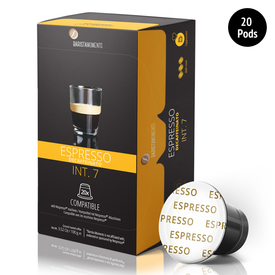 Decaf Espresso Blends for the Nespresso Original Machine System